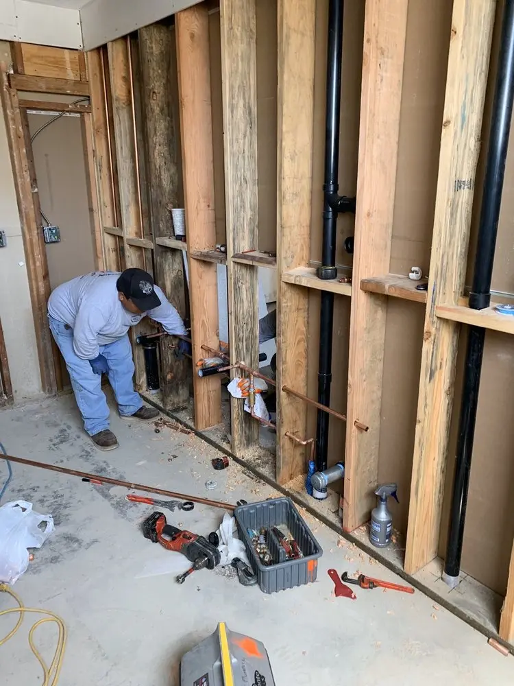 Commercial rough-in plumbing for Commercial Plumbing in Charleston East